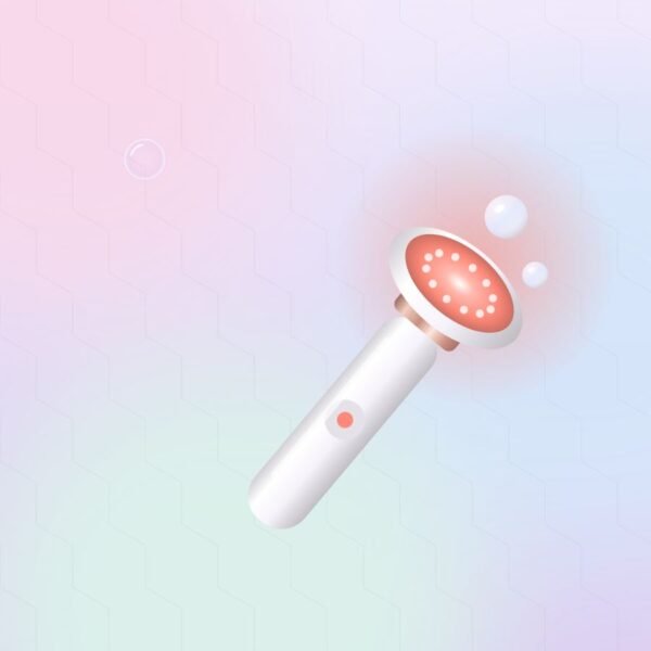 Lumi LED Wand — device flat lay