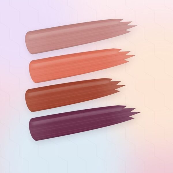 Satin Bullet Lipstick — shade swatches