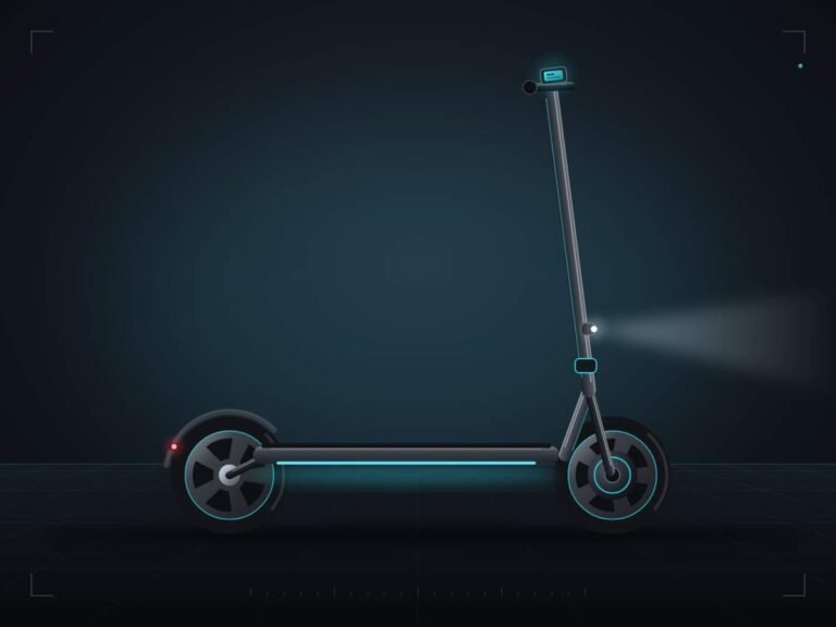 Fluxa S1 Commuter Scooter, Graphite