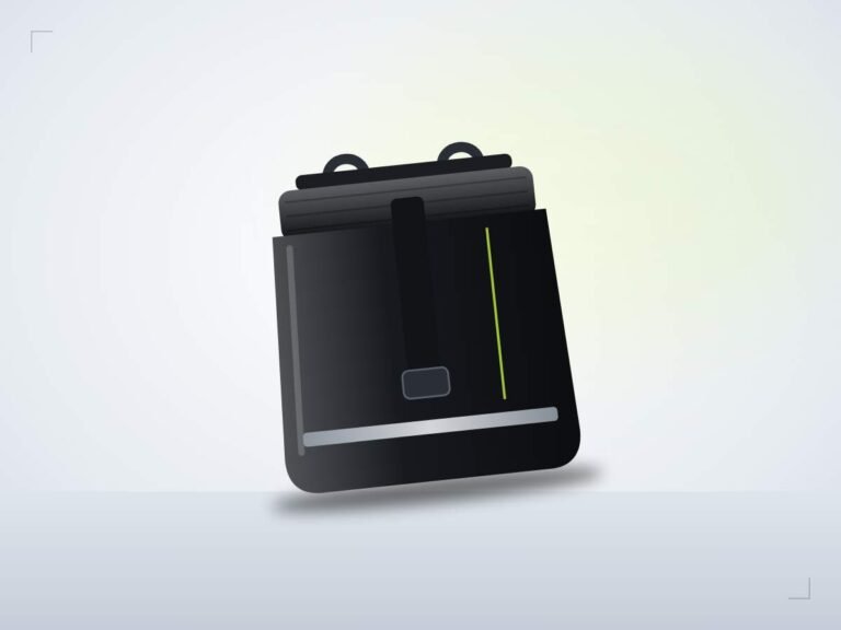 Ohmride Roll-Top Pannier 22 L, detail view