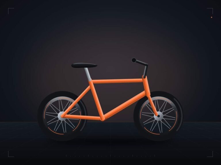Nimbl Spark 12 Balance Bike, Ember