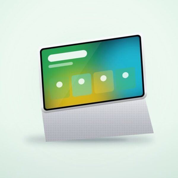 Novalux Home Hub 8" Smart Display, alternate view