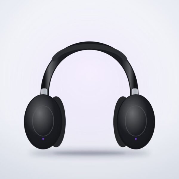 Sonara H900 Noise-Cancelling Headphones, Black