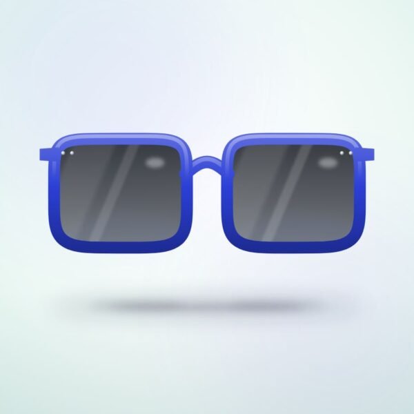 Lumi Kids Polarized Sunglasses in cobalt, front view