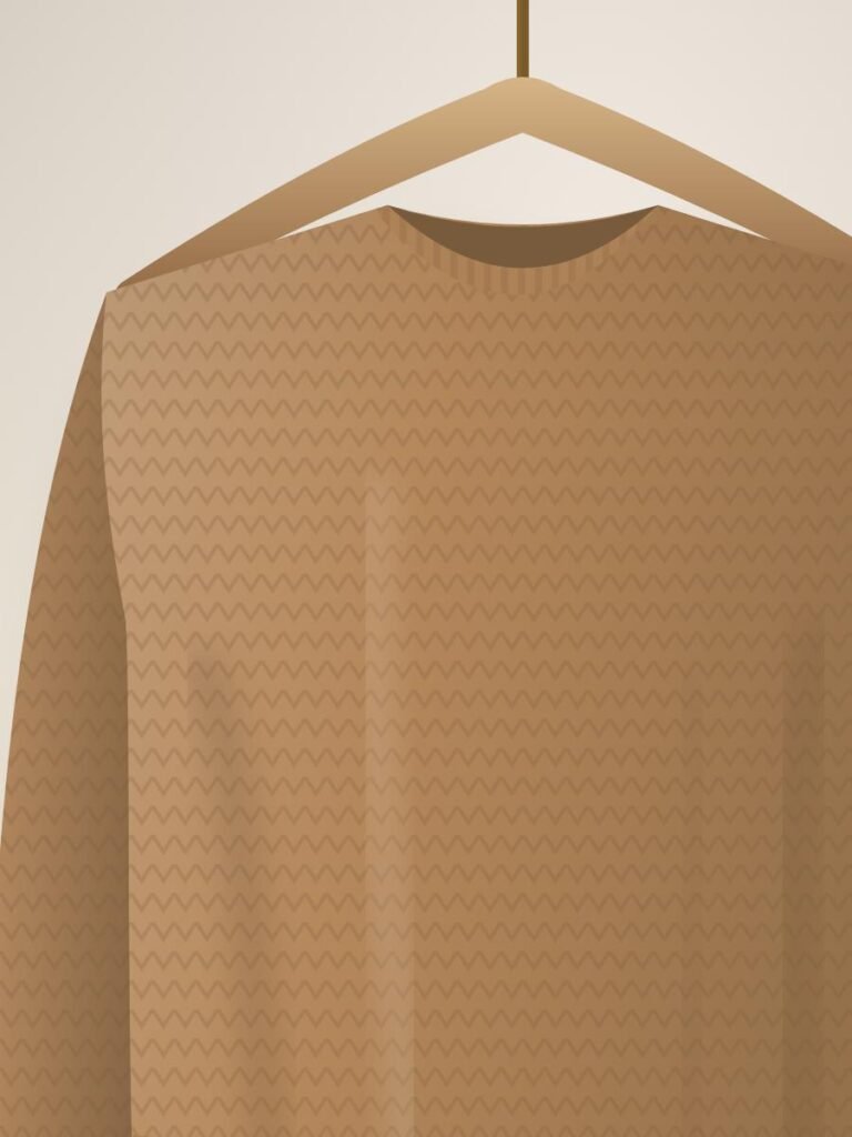 Cashmere Crew Sweater — detail