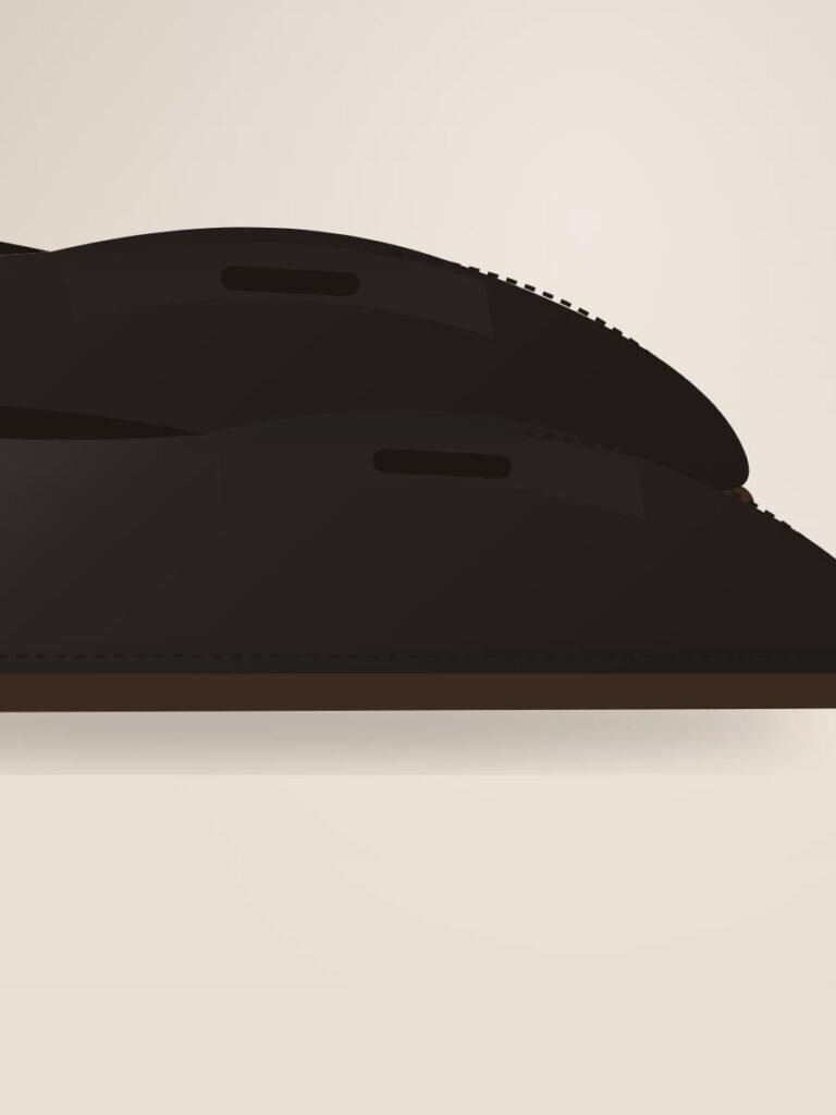 Leather Penny Loafers — detail