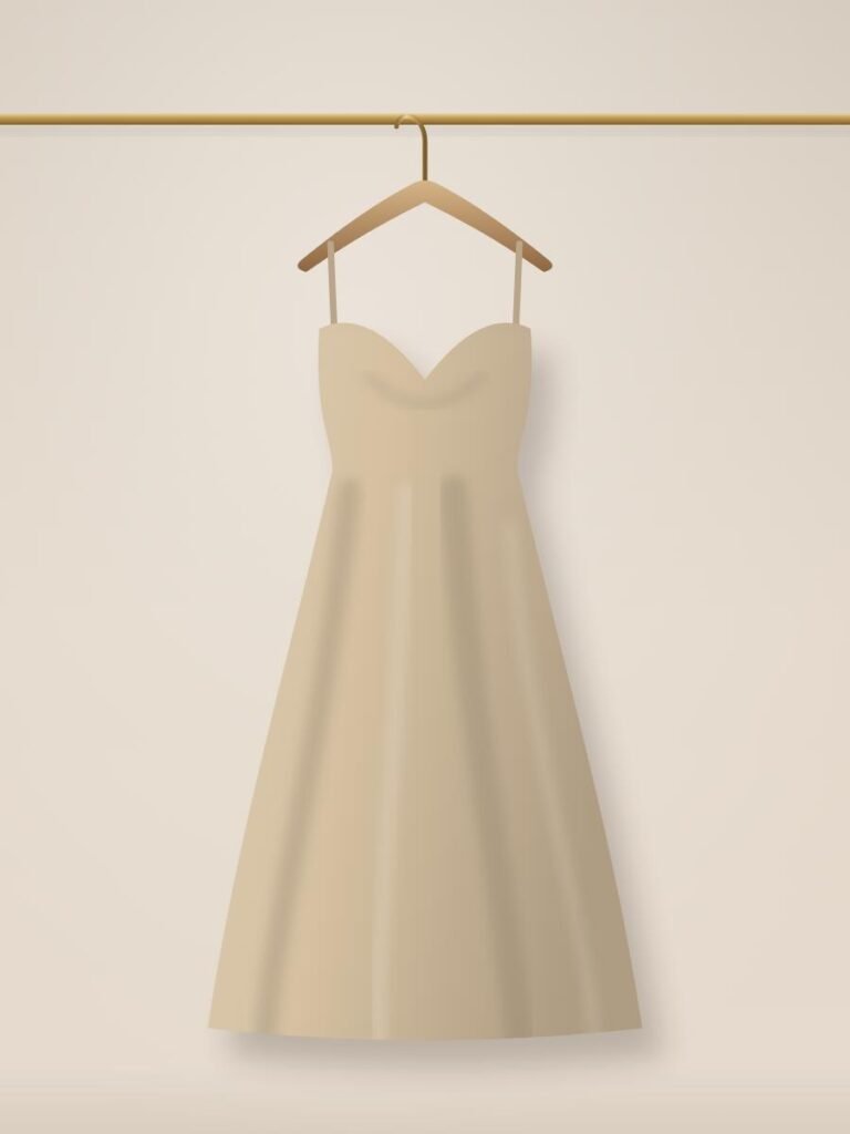 Linen Slip Midi Dress, sand
