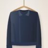 Merino Knit Polo, navy
