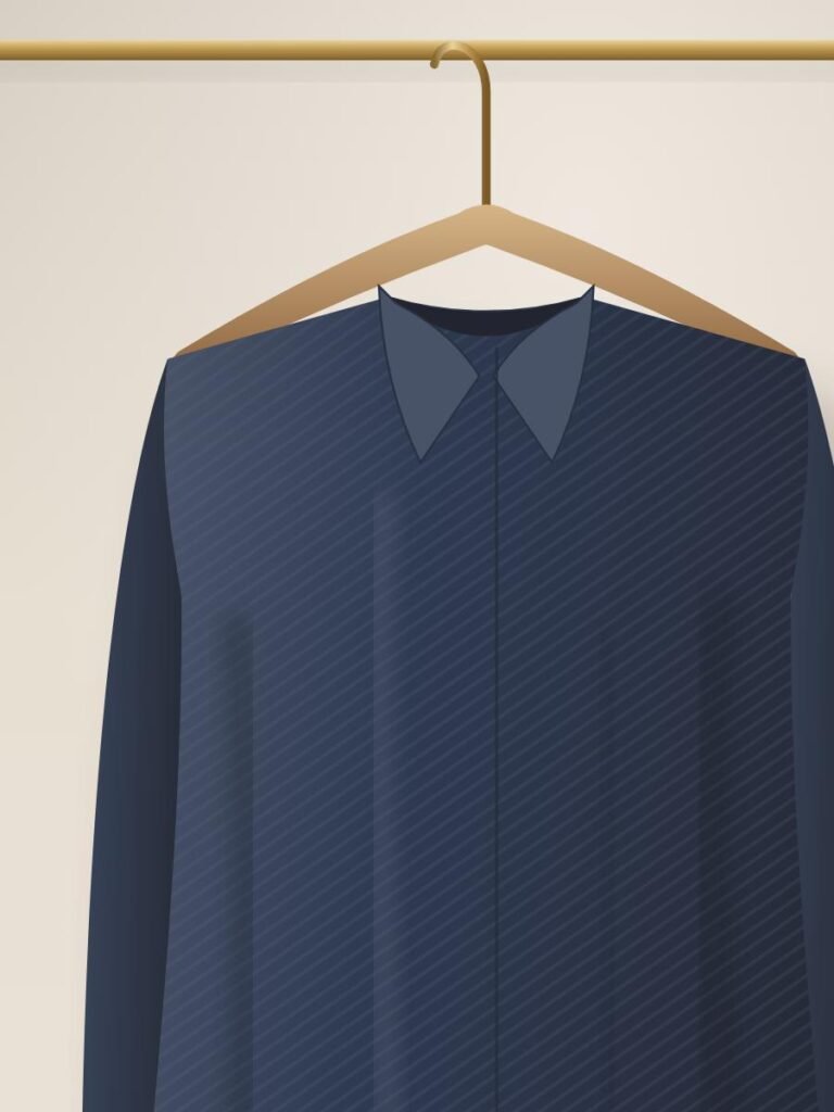 Unlined Mac Coat — detail