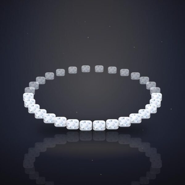 Classic Tennis Bracelet 3.00 ct in 18k white gold