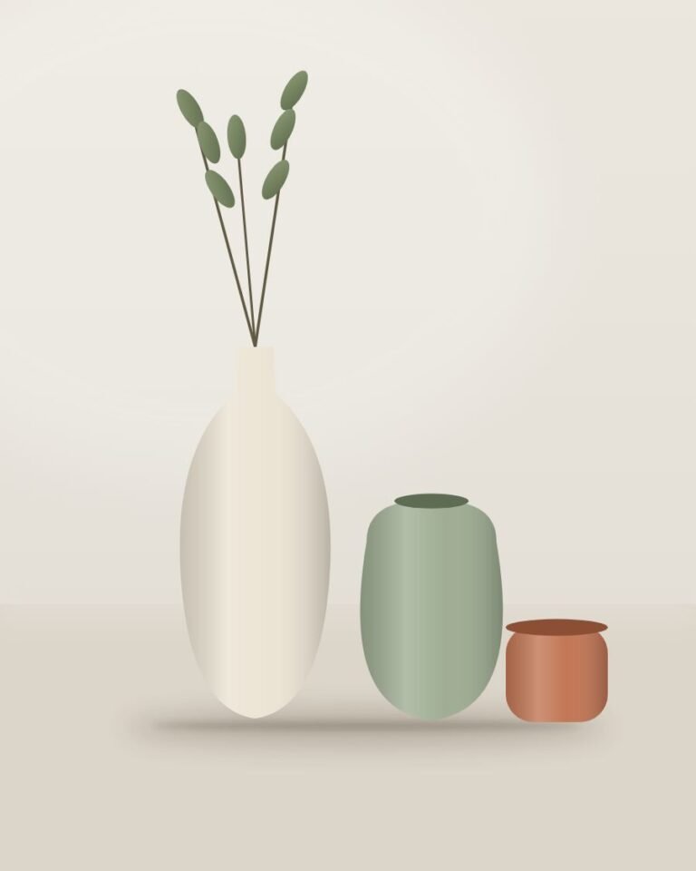 Kumo Vase Set of Three