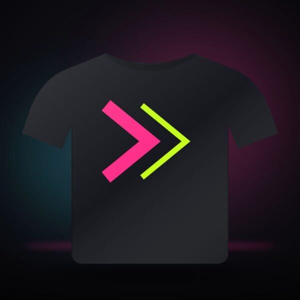 Signal Boxy Tee, Obsidian